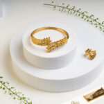 طقم اسوارة وخاتم السعفة