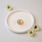 خاتم مرصع باللؤلؤ