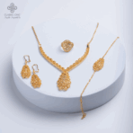 طقم السعفة بتصميم v أنيق - Image 2