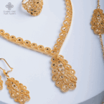 طقم السعفة بتصميم v أنيق - Image 6