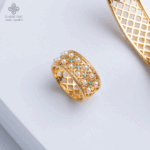 طقم اسوارة وخاتم اللؤلؤ والفيروز - Image 4