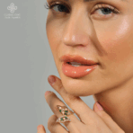 ⁦خاتم الفراشة الملكي - أخضر⁩ - الصورة ⁦2⁩