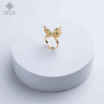 خاتم الفراشة الملكي - أخضر