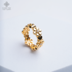 ⁦خاتم الزهور - زركون⁩ - الصورة ⁦2⁩